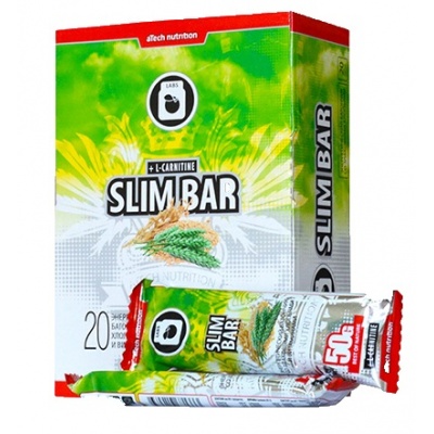Батончик aTech Nutrition Slim Bar c L-карнитином 50 гр