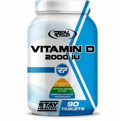Витамины Real Pharm Vitamin D 2000 IU 90 таблеток