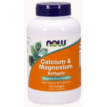 Витамины NOW Calcium Magnesium 120 капсул