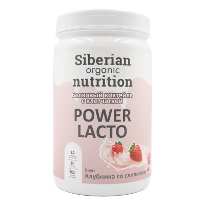 Протеин Siberian Nutrition Power Lacto с клетчаткой 300 г