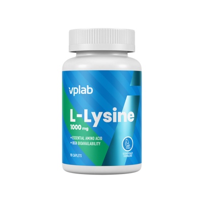 Аминокислота VPlab L-Lysine 1000 мг 90 капсул