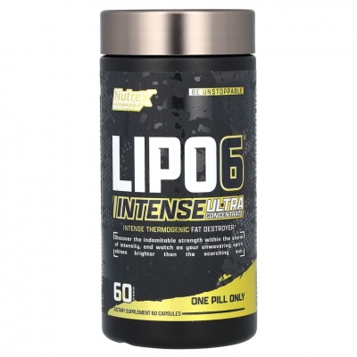 Жиросжигатель Nutrex Lipo-6 Black INTENSE Ultra Concentrate 60 капсул
